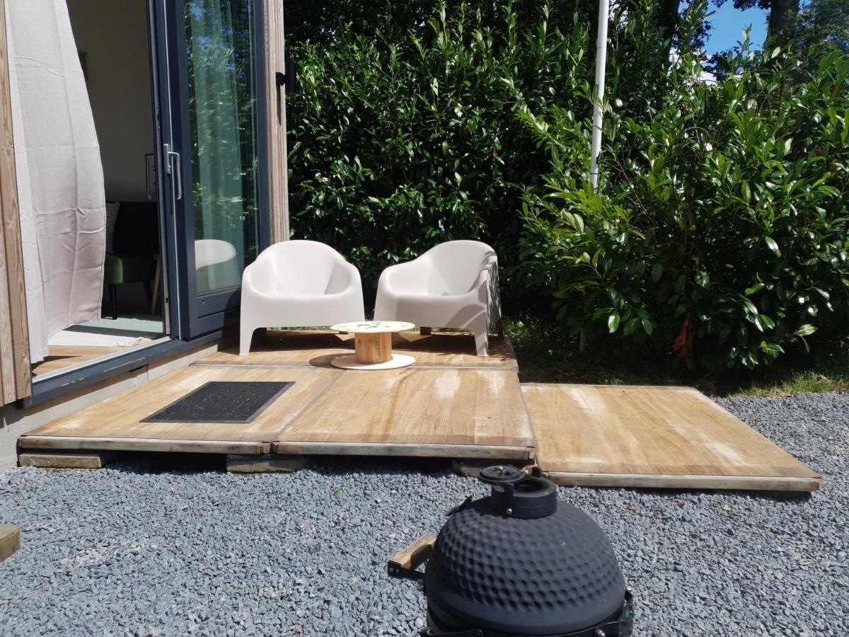 ElahuizenModern Tiny House Op Rustig Watersportpark别墅 外观 照片