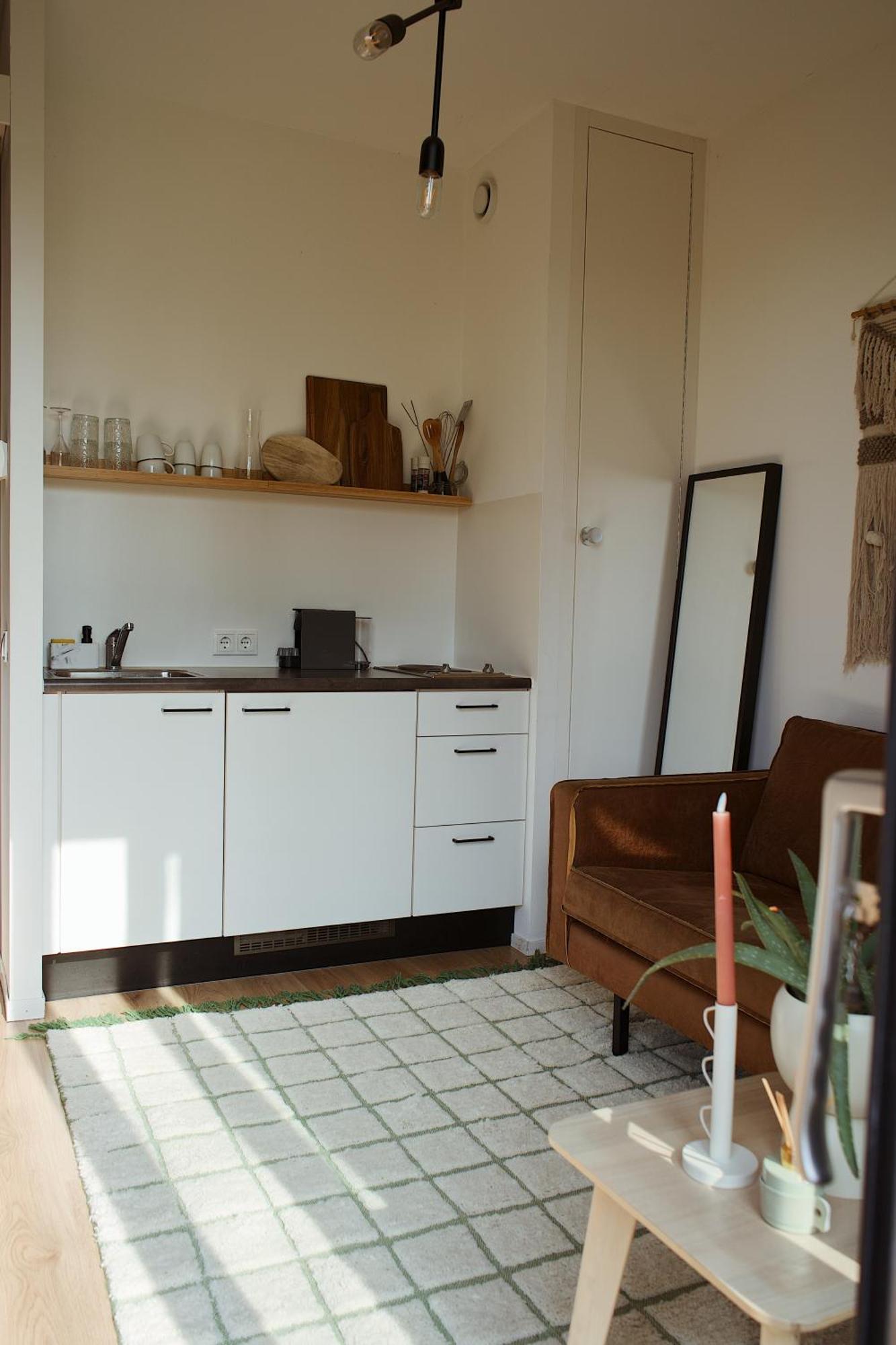 ElahuizenModern Tiny House Op Rustig Watersportpark别墅 外观 照片